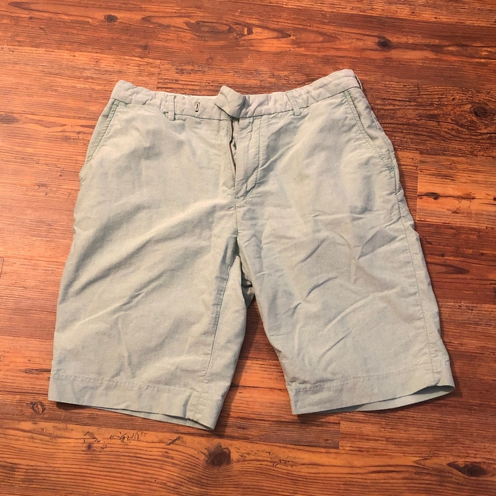 Polo by Ralph Lauren Light Green Flat Front Shorts